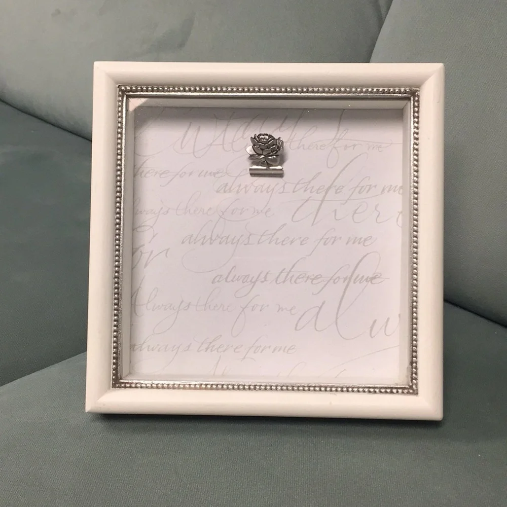 HALLMARK “ALWAYS THERE FOR ME” EASEL PICTURE FRAME